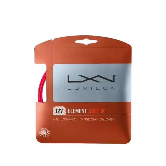Luxilon Tennis Strings 127 Element Soft IR Multi-Mono Technology