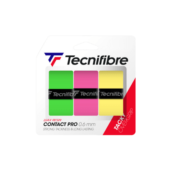 Tecnifibre Tennis Overgrip Contact Pro 3 Pack (52ATPCOASS)
