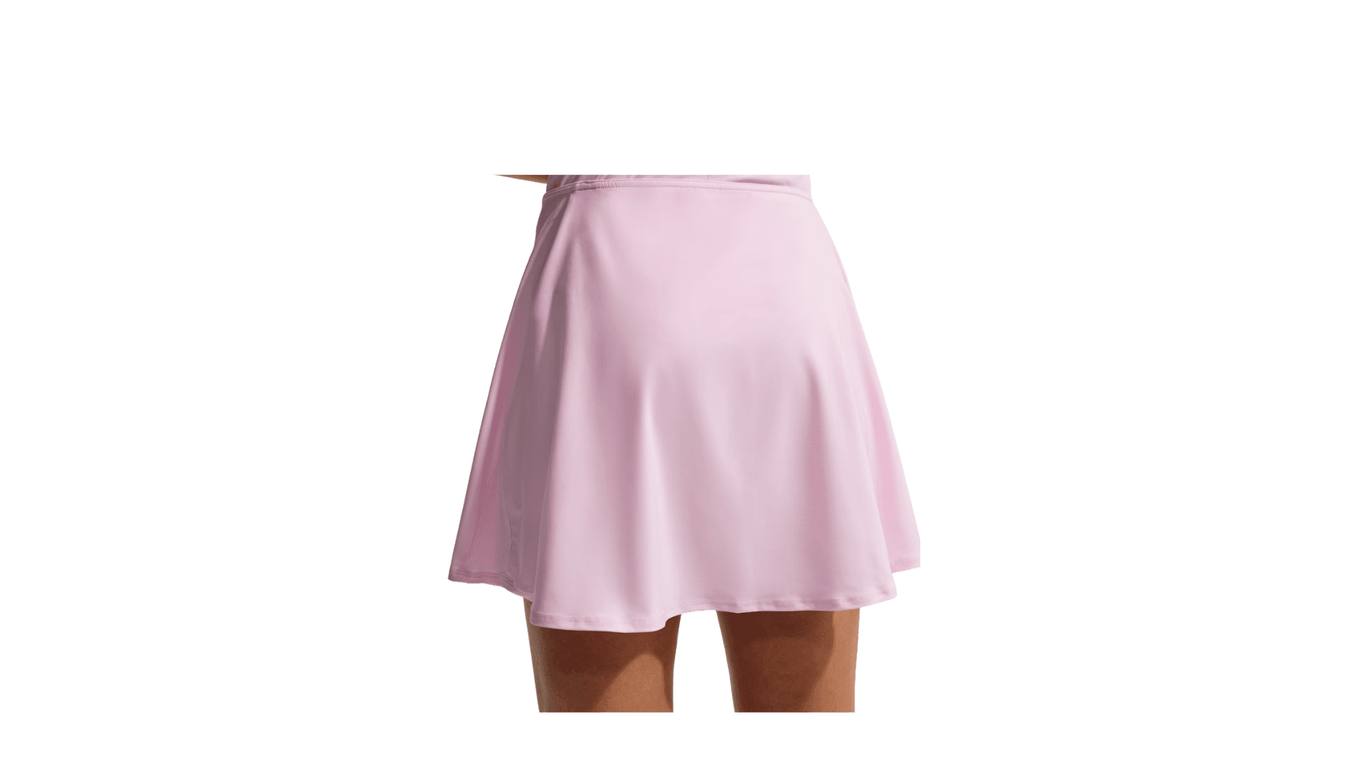 Ladies Dri-FIT Mid-Rise Flouncy Skirt(NIKET027) PinkFoam/White - Image 4