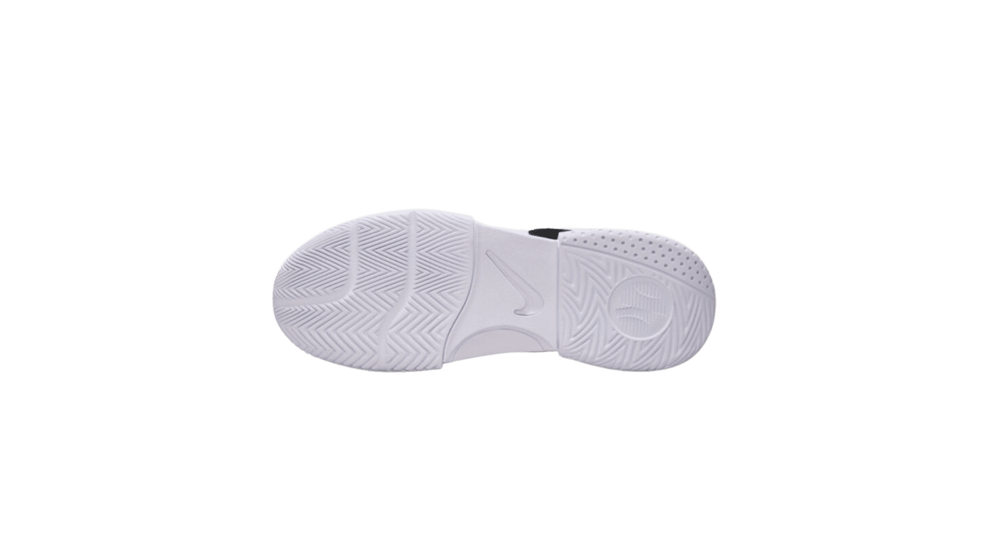 Womens Nike Court Lite 4 Tennis (NIKET015) White/ Black - Image 3