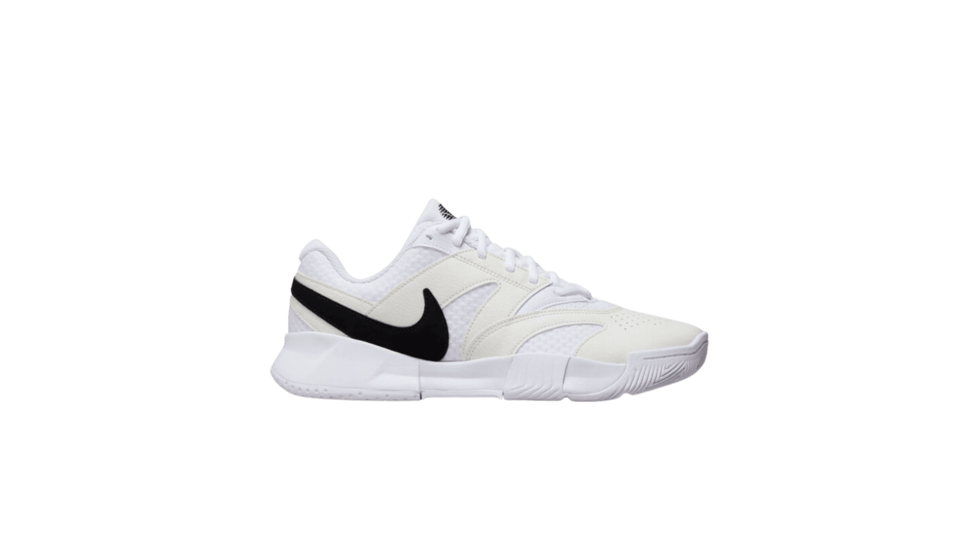 Womens Nike Court Lite 4 Tennis (NIKET015) White/ Black